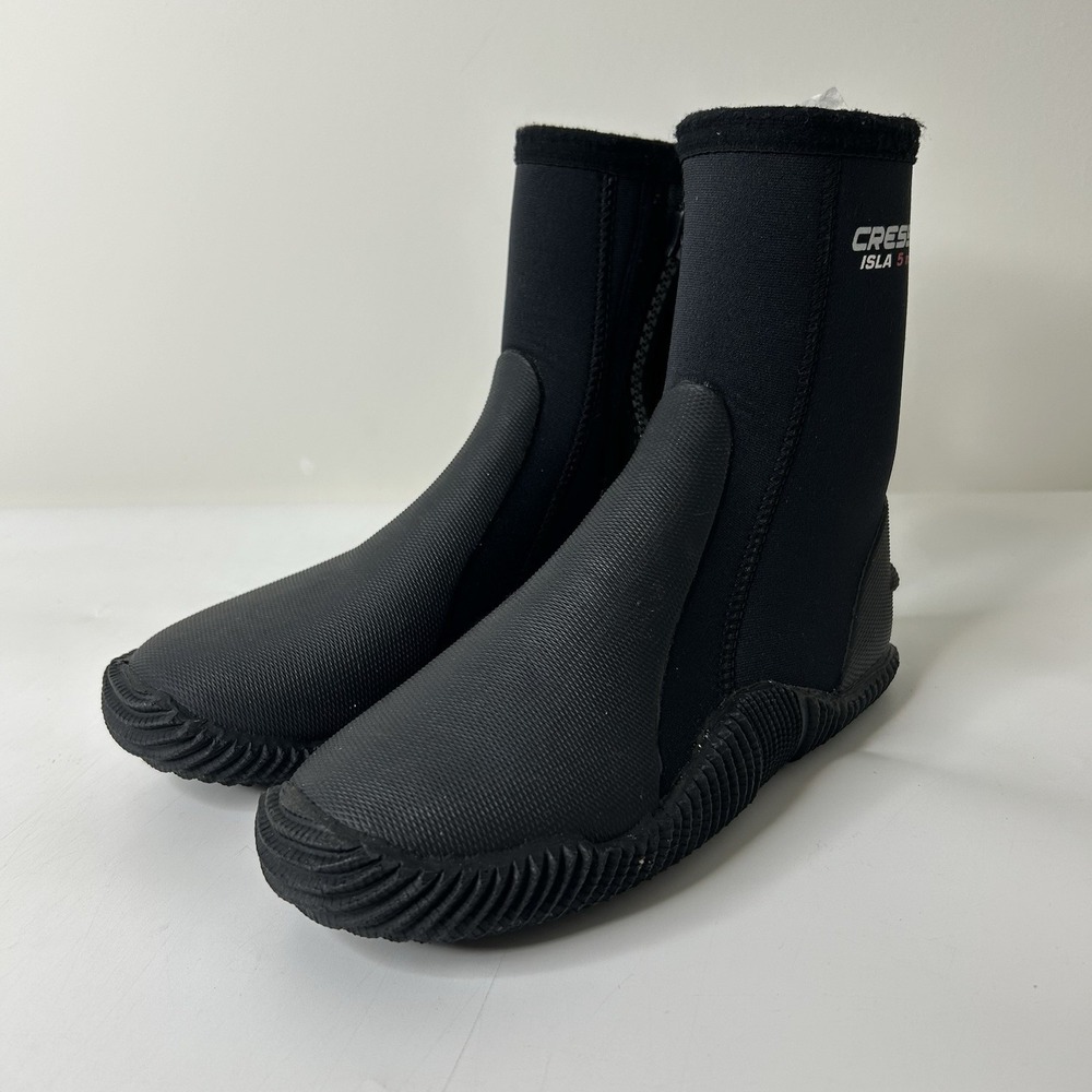 Cressi Neoprene 3mm Minorca Long Scuba Boots Womens 5 Dive Raft Water Shoe